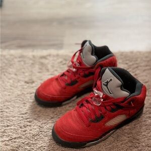 Red Jordan 5s